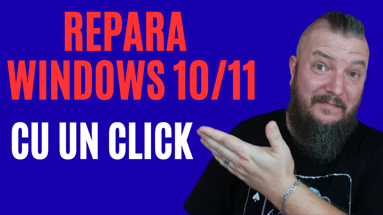 Repara Windows 10/11 cu un SINGUR CLICK